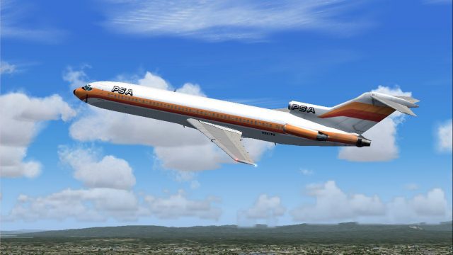 Screenshot 1 — PSA Boeing 727-200