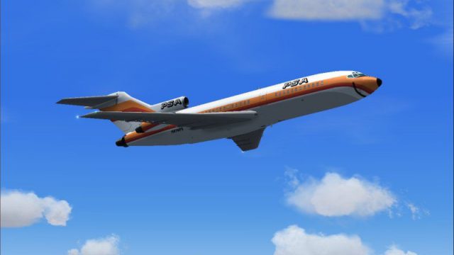 Screenshot 1 — PSA Boeing 727-100