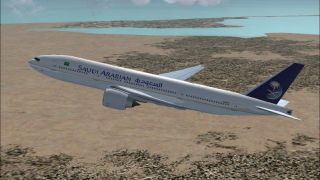 Screenshot 1 — Saudi Arabian Airlines Boeing 777-268 HZ-AKA