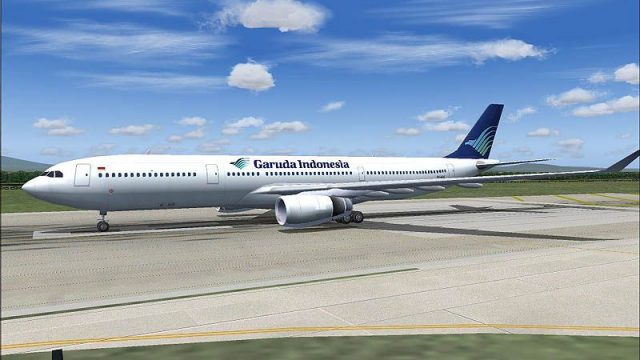 Screenshot 1 — Garuda Indonesia Airbus A330-300