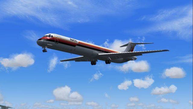 Screenshot 1 — AirCal McDonnell Douglas DC-9-81