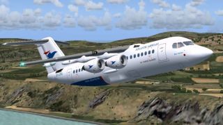 Screenshot 1 — Atlantic Airways BAe 146-200 OY-CRG