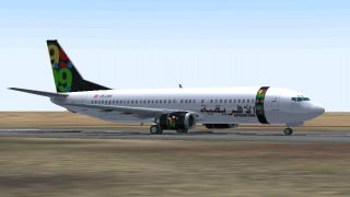 Screenshot 1 — Afriqiyah Boeing 737-400