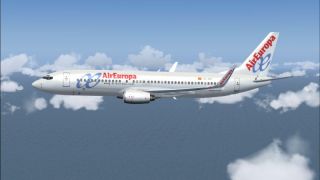 Screenshot 1 — Air Europa Boeing 737-800 EC-HZS