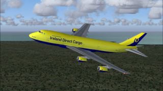 Screenshot 1 — Ireland Direct VA Boeing 747-200F