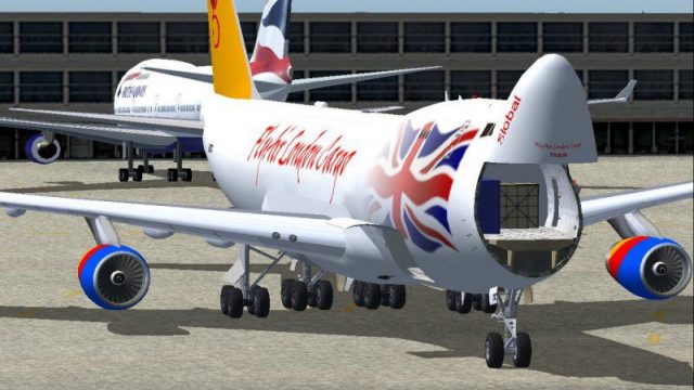 Screenshot 1 — FlyAir London VA Boeing 747-400F