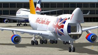 Screenshot 1 — FlyAir London VA Boeing 747-400F