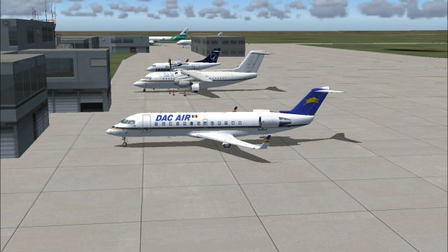 Screenshot 1 — Dac Air CRJ 600-200