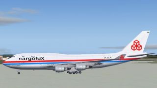 Screenshot 1 — Cargolux Boeing 747-400F LX-LCV