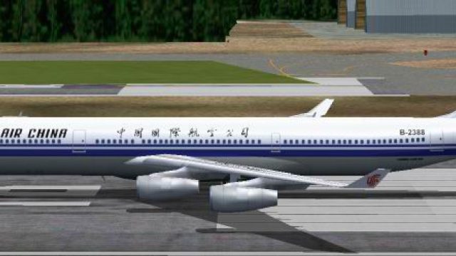 Screenshot 1 — Air China Airbus A340-300 B-2388