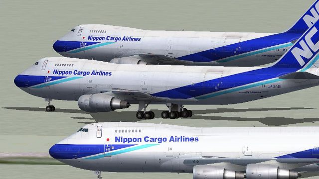 Screenshot 1 — Nippon Cargo Airlines Boeing 747-200F