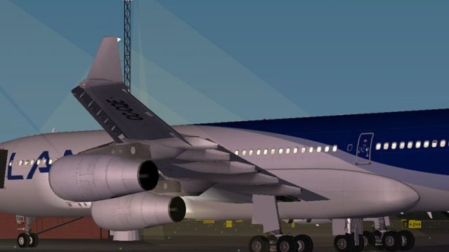 Screenshot 1 — LanChile Airbus A340-313 CC-CQE