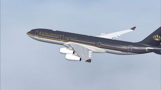 Screenshot 1 — Royal Jordanian Airbus A340-200 F-OHLQ
