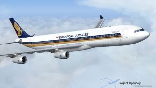 Screenshot 1 — Singapore Airlines Airbus A340-313E