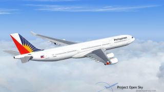 Screenshot 1 — Philippines Airlines Airbus A340-313X