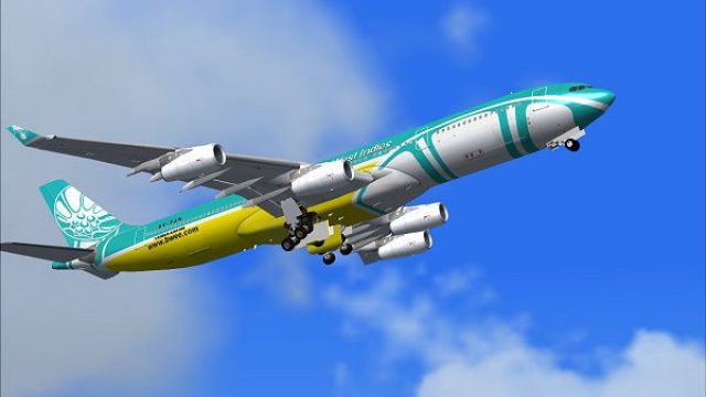 Screenshot 1 — BWIA Airbus A340-200 9Y-TJN