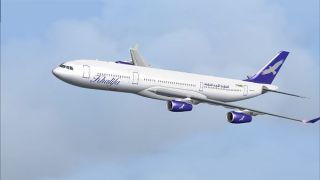 Screenshot 1 — Khalifa Airways Airbus A340-313E 7T-VKN
