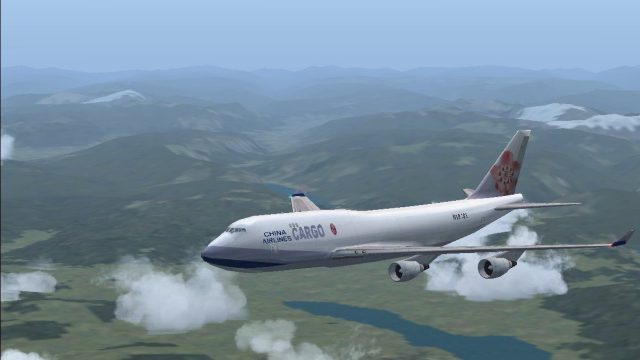 Screenshot 1 — China Airlines Cargo Boeing 747-400F B18701