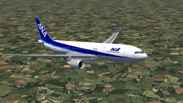 Screenshot 1 — ANA Airbus A330-200 JA168B
