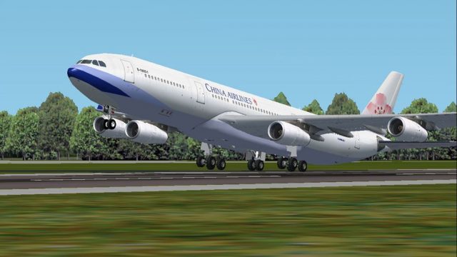 Screenshot 1 — China Airlines Airbus A340-313X B-18851