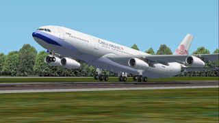 Screenshot 1 — China Airlines Airbus A340-313X B-18851