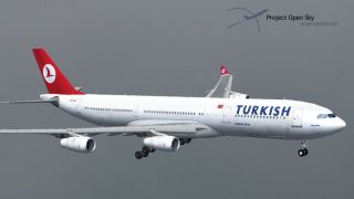 Screenshot 2 — Turkish Airlines Airbus A340-311