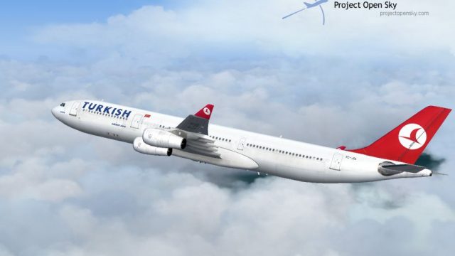 Screenshot 1 — Turkish Airlines Airbus A340-311