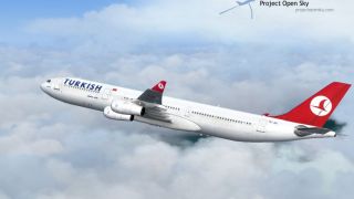 Screenshot 1 — Turkish Airlines Airbus A340-311