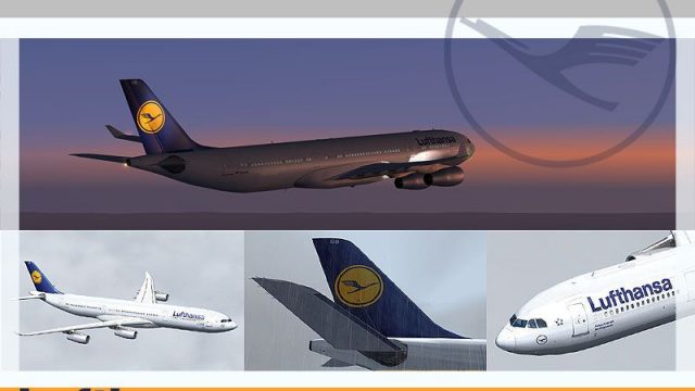 Screenshot 1 — Lufthansa Airbus A340-311 D-AIGB