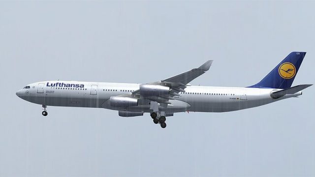 Lufthansa Airbus A340-311 D-AIGB for FS2004