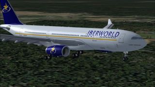 Screenshot 1 — Iberworld Airbus A330-200 EC-IDB