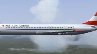 Screenshot 1 — Austrian Airlines MD-87