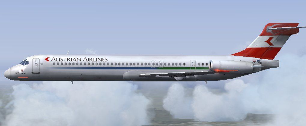 Austrian Airlines MD-87 for FS2004