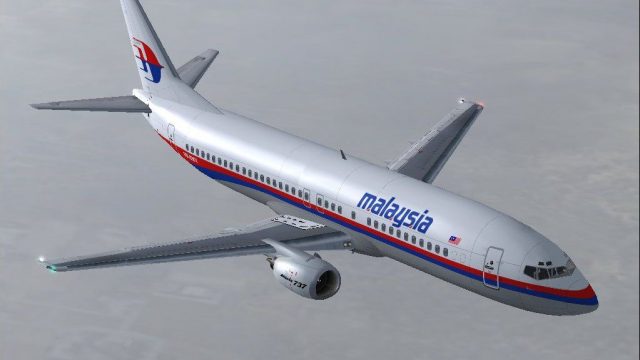 Screenshot 1 — Malaysian Airlines Boeing 737-400