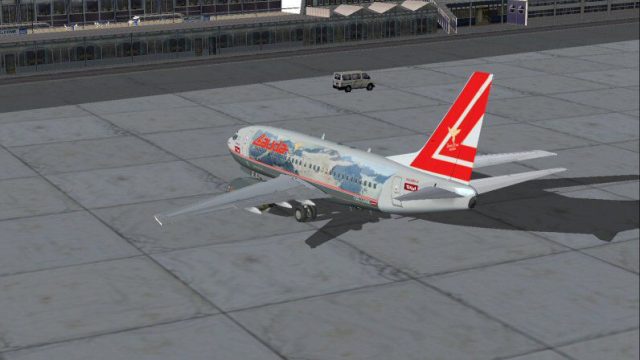 Screenshot 1 — Lauda Air Boeing 737-600
