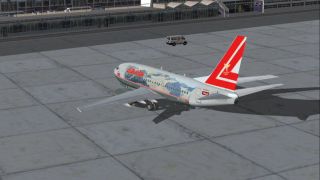 Screenshot 1 — Lauda Air Boeing 737-600