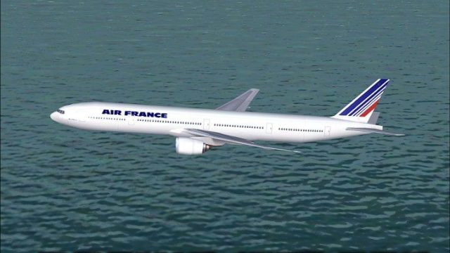 Screenshot 1 — Air France Boeing 777-300 Repaint