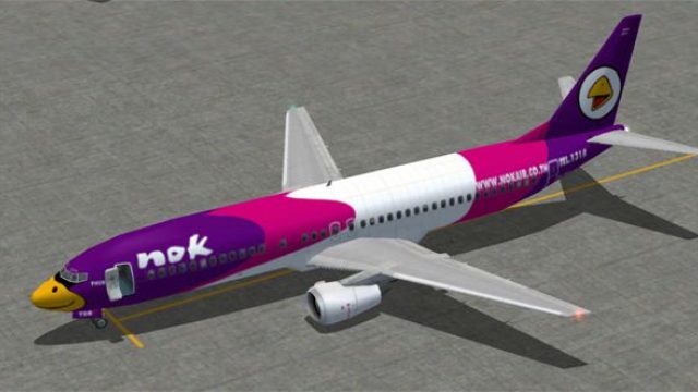 Screenshot 1 — NokAir Boeing 737-400 HS-TDB