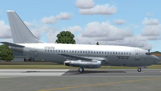 Screenshot 1 — Casino Express Boeing 737-200