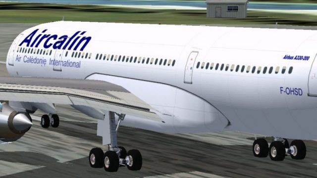 Screenshot 1 — Aircalin Boeing Airbus A330-200 F-OHSD