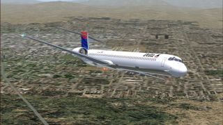 Screenshot 1 — Delta Airlines McDonnell Douglas MD-90