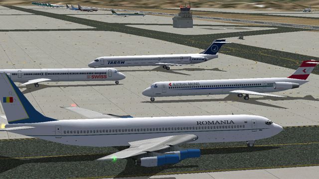 Screenshot 1 — Romavia Boeing 707-3K1C YR-ABB