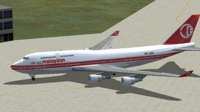 Screenshot 1 — Malaysian Boeing 747-400 9M-HRP