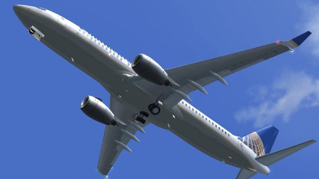 Screenshot 1 — Continental Airlines Boeing 737-800