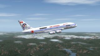 Screenshot 2 — Air Canada Airbus A380
