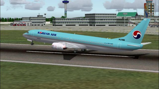 Screenshot 1 — KAL Boeing 737-800