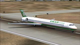 Screenshot 3 — Eva Air McDonnell Douglas MD-90-30 B17916