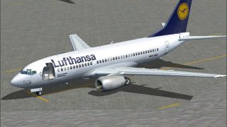 Screenshot 1 — Lufthansa Boeing 737-700