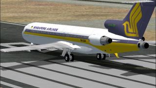 Screenshot 1 — Singapore Airlines Boeing 727-212
