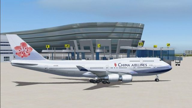 Screenshot 1 — China Airlines Boeing 747-400 B-18206